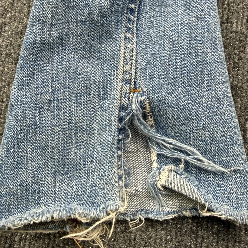 Madewell Distressed Women’s High Rise Cropped Skinny Jeans, Size 37 - Picture 8 of 13